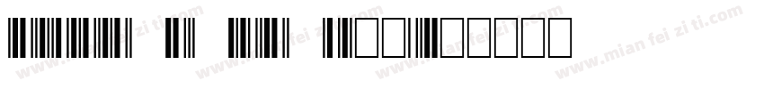 free 3 of 9字体字体转换